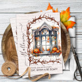 おもしろいハロウィーンの衣装パーティの招待状 招待状