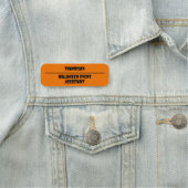 おもしろいハロウィーンイベント社員 名札 (インサイチュ)