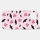 おもしろいハロウィーンカボチャとこうもりパターン Case-Mate iPhoneケース (裏面 (横))