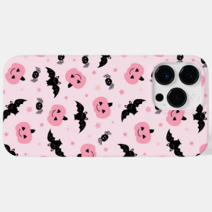 おもしろいハロウィーンカボチャとこうもりパターン Case-Mate iPhone 14 PRO MAXケース