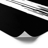 おもしろいハロウィーンカーニバル衣装レターTグリーンヴィント ポスター (角)