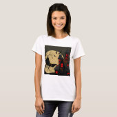 おもしろいハロウィーンデザイン Tシャツ (正面フル)