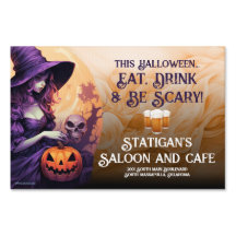 おもしろいハロウィーンバーレストランカフェサロオンヤードサイン