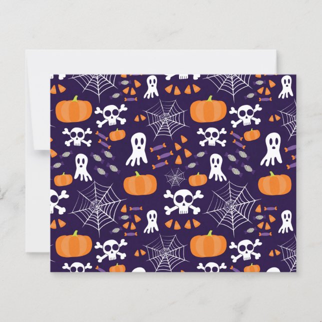 おもしろいハロウィーンパターン (正面)