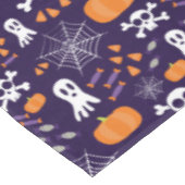おもしろいハロウィーンパターン テーブルクロス (アングル)