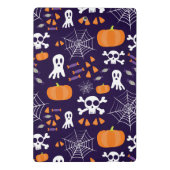 おもしろいハロウィーンパターン ミニクリップボード (裏面)