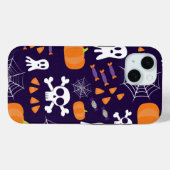 おもしろいハロウィーンパターン Case-Mate iPhoneケース (裏面 (横))