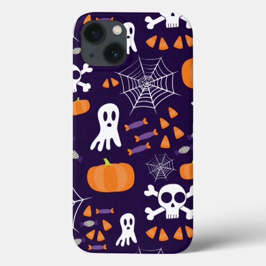 おもしろいハロウィーンパターン Case-Mate iPhoneケース (裏面)
