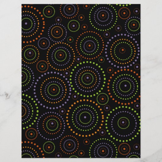 おもしろいハロウィーンプリント (裏面)