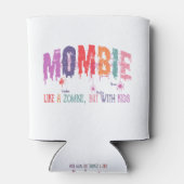 おもしろいハロウィーンモンビースパイダーキッズゾンビ 缶クーラー (裏面)