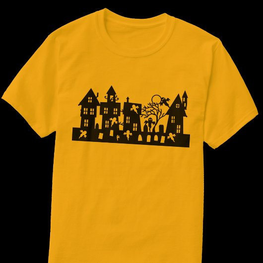 おもしろいハロウィーンヴィレ不気味ッジ Tシャツ