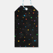 おもしろいハロウィーン子供の誕生日パーティーありがとう ギフトタグ (裏面)