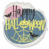 おもしろいハロウィーン引用文シール シール (正面)