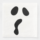 おもしろいハロウィーン顔幽霊怖いパーティー (正面)