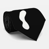 おもしろいハロウィーン顔幽霊怖いパーティー ネクタイ (ロール)