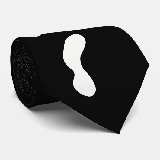 おもしろいハロウィーン顔幽霊怖いパーティー ネクタイ (ロール)