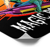 おもしろいハロウィーン飲用ウィッチ魔法ワインドリンカー ポスター (角)