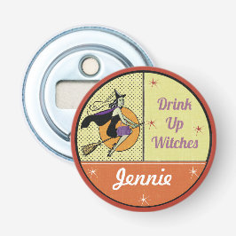 おもしろいハロウィーン – ウィッチを飲む 栓抜き