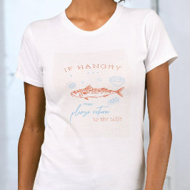 おもしろいハングリー・フーディーTシャツ キッチンユーモア ギフト Tシャツ