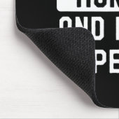 おもしろいハンターギフト私は狩りと多分3人 マウスパッド (コーナー)