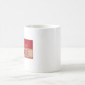 おもしろいハンドル気には壊れやすい コーヒーマグカップ (中央)