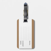 おもしろいハンドル気には壊れやすい ラゲッジタグ (裏面縦)