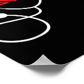 おもしろいハートビートナース看護医療 ポスター (角)