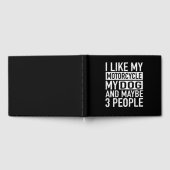 おもしろいバイクもしくは自転車に乗る人は私のバイク、犬が好き ゲストブック (全面)