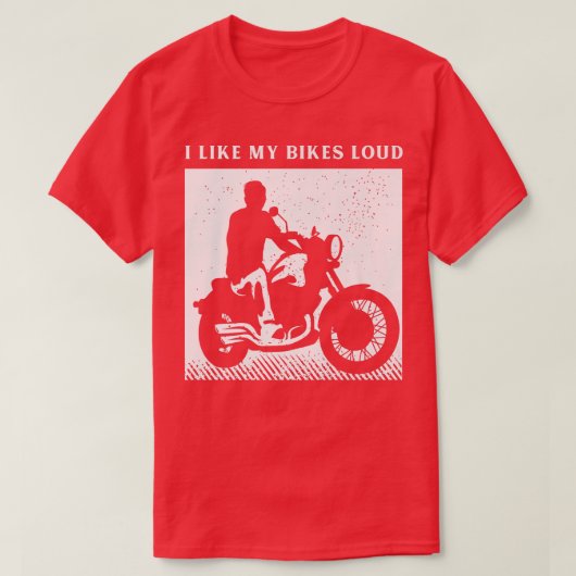 おもしろいバイクもしくは自転車に乗る人603の恋人のためのバイクことわざ Tシャツ (デザイン正面)