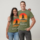 おもしろいバイクもしくは自転車に乗る人sプラス男性へサイズグラフィック tシャツ (ユニセックス)