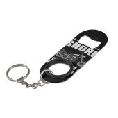 おもしろいバイクデザイン女子男性へバイクR キーホルダー栓抜き (正面アングル)