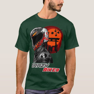 おもしろいバイク乗り、バイクバイクもしくは自転車に乗る人男性へ及びwom tシャツ