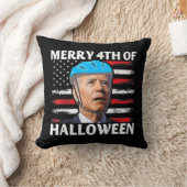 おもしろいバイデン氏ダイズメリー7月ハッピーハローウィンビデ クッション (ブランケット)
