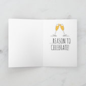 おもしろいバイデン氏新年:46番目の祝理由 カード (内部)