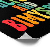 おもしろいバイリンガル、バイカルチャルおよびバイムセルフASLろう者アワ ポスター (角)