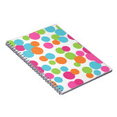 おもしろいバウンスドット ノートブック (右側)