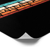 おもしろいバスケットボールのハートビートバスケットボールプレーヤー ポスター (角)