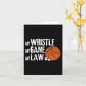 おもしろいバスケットボール参照バスケ – バスケットボール参照1 カード (黄色い花)