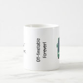 おもしろいバス退職したドライバの除おもしろい去 コーヒーマグカップ (中央)