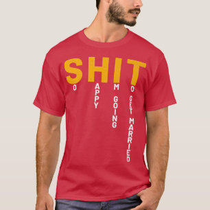 おもしろいバチュラーパーティスタグパーティーウェディングパーティーメン Tシャツ