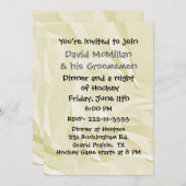 おもしろいバチュラーパーティ招待状 招待状 (正面/裏面)