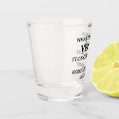 おもしろいバチュラーパーティ独自の作成 ショットグラス (左)