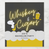 おもしろいバチュラーパーティ ワインラベル (シングルラベル)