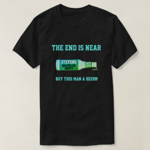 おもしろいバチュラーパーティ Tシャツ