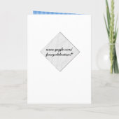 おもしろいバックヤードバーベキューパーティーケチャップマスタードプン 招待状 (裏面)