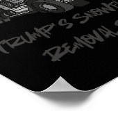 おもしろいバナナ引用文1 ポスター (角)