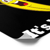 おもしろいバナナ引用文2 ポスター (角)