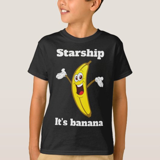 おもしろいバナナ引用文2 Tシャツ (正面)