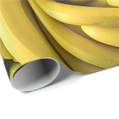 おもしろいバナナ、フルーツ、カスタム ラッピングペーパー (ロールコーナー)