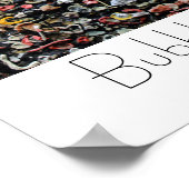 おもしろいバブルガムVaganzaポスター! ポスター (角)